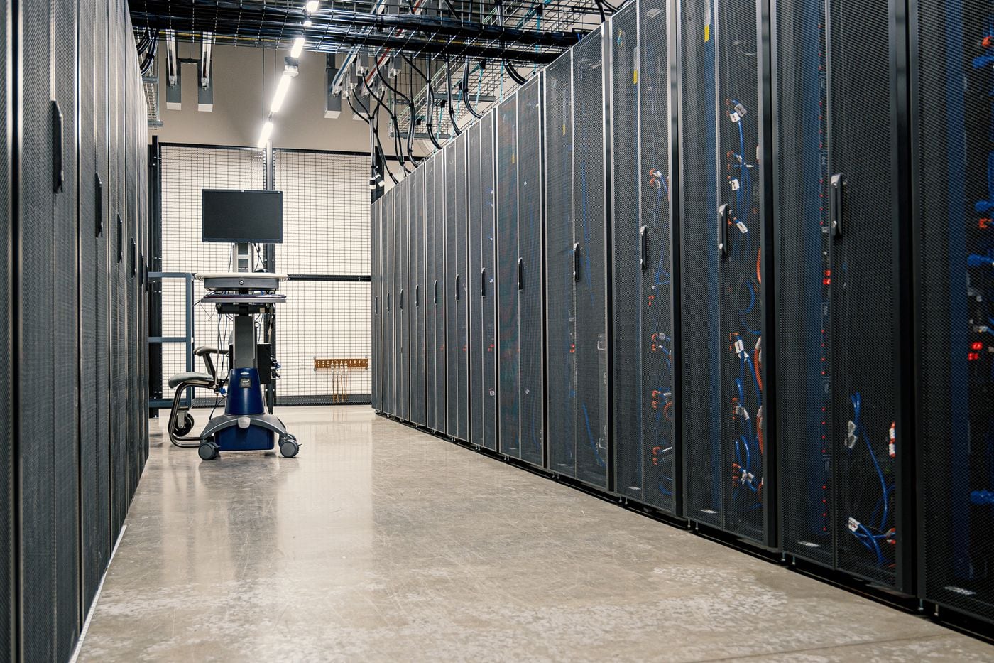 Illustrative computing infrastructure; not a photograph of Ledger Black hosting facilities